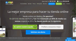 Desktop Screenshot of mabisy.com